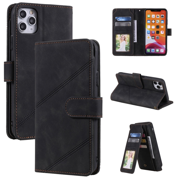 Skin Feel Business Horizontal Flip PU Leather Case with Holder & Multi-Card Slots & Wallet & Lanyard & Photo Frame, For iPhone 11, For iPhone 11 Pro, For iPhone 11 Pro Max, For iPhone 12 mini, For iPhone 12 / 12 Pro, For iPhone 12 Pro Max              ...