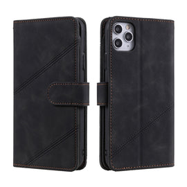 Skin Feel Business Horizontal Flip PU Leather Case with Holder & Multi-Card Slots & Wallet & Lanyard & Photo Frame, For iPhone 11, For iPhone 11 Pro, For iPhone 11 Pro Max, For iPhone 12 mini, For iPhone 12 / 12 Pro, For iPhone 12 Pro Max              ...