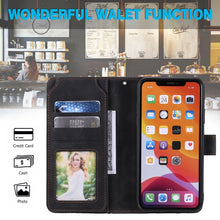 Load image into Gallery viewer, Skin Feel Business Horizontal Flip PU Leather Case with Holder &amp; Multi-Card Slots &amp; Wallet &amp; Lanyard &amp; Photo Frame, For iPhone 11, For iPhone 11 Pro, For iPhone 11 Pro Max, For iPhone 12 mini, For iPhone 12 / 12 Pro, For iPhone 12 Pro Max              ...