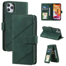 Load image into Gallery viewer, Skin Feel Business Horizontal Flip PU Leather Case with Holder &amp; Multi-Card Slots &amp; Wallet &amp; Lanyard &amp; Photo Frame, For iPhone 11, For iPhone 11 Pro, For iPhone 11 Pro Max, For iPhone 12 mini, For iPhone 12 / 12 Pro, For iPhone 12 Pro Max              ...