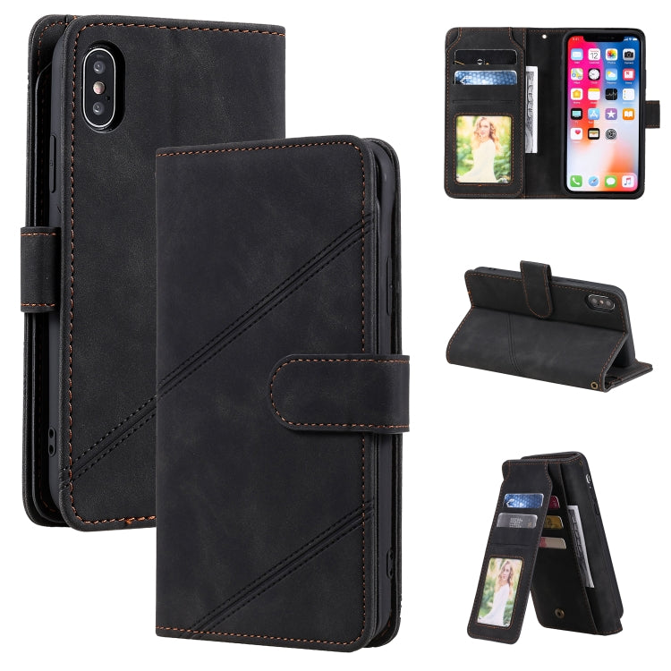 Skin Feel Business Horizontal Flip PU Leather Case with Holder & Multi-Card Slots & Wallet & Lanyard & Photo Frame, For iPhone 11, For iPhone 11 Pro, For iPhone 11 Pro Max, For iPhone 12 mini, For iPhone 12 / 12 Pro, For iPhone 12 Pro Max              ...