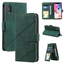 Load image into Gallery viewer, Skin Feel Business Horizontal Flip PU Leather Case with Holder &amp; Multi-Card Slots &amp; Wallet &amp; Lanyard &amp; Photo Frame, For iPhone 11, For iPhone 11 Pro, For iPhone 11 Pro Max, For iPhone 12 mini, For iPhone 12 / 12 Pro, For iPhone 12 Pro Max              ...