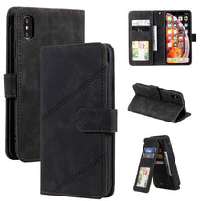 Load image into Gallery viewer, Skin Feel Business Horizontal Flip PU Leather Case with Holder &amp; Multi-Card Slots &amp; Wallet &amp; Lanyard &amp; Photo Frame, For iPhone 11, For iPhone 11 Pro, For iPhone 11 Pro Max, For iPhone 12 mini, For iPhone 12 / 12 Pro, For iPhone 12 Pro Max              ...