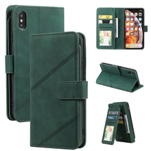 Load image into Gallery viewer, Skin Feel Business Horizontal Flip PU Leather Case with Holder &amp; Multi-Card Slots &amp; Wallet &amp; Lanyard &amp; Photo Frame, For iPhone 11, For iPhone 11 Pro, For iPhone 11 Pro Max, For iPhone 12 mini, For iPhone 12 / 12 Pro, For iPhone 12 Pro Max              ...