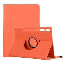 Load image into Gallery viewer, Litchi Texture Horizontal Flip 360 Degrees Rotation Leather Case with Holder, For Samsung Galaxy Tab S7 FE T730