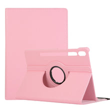 Load image into Gallery viewer, Litchi Texture Horizontal Flip 360 Degrees Rotation Leather Case with Holder, For Samsung Galaxy Tab S7 FE T730
