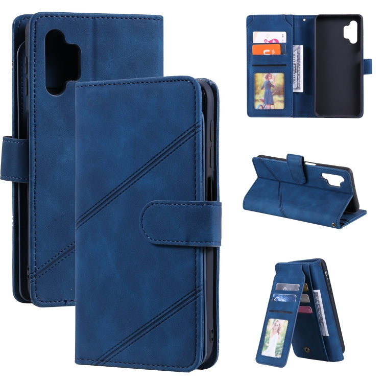 Skin Feel Business Horizontal Flip PU Leather Case with Holder & Multi-Card Slots & Wallet & Lanyard & Photo Frame, For Samsung Galaxy A32 5G, For Samsung Galaxy A42 5G, For Xiaomi Redmi Note 9