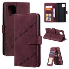 Load image into Gallery viewer, Skin Feel Business Horizontal Flip PU Leather Case with Holder &amp; Multi-Card Slots &amp; Wallet &amp; Lanyard &amp; Photo Frame, For Samsung Galaxy A32 5G, For Samsung Galaxy A42 5G, For Xiaomi Redmi Note 9