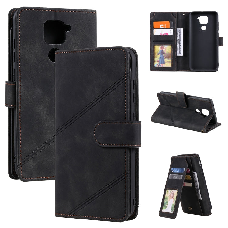 Skin Feel Business Horizontal Flip PU Leather Case with Holder & Multi-Card Slots & Wallet & Lanyard & Photo Frame, For Samsung Galaxy A32 5G, For Samsung Galaxy A42 5G, For Xiaomi Redmi Note 9