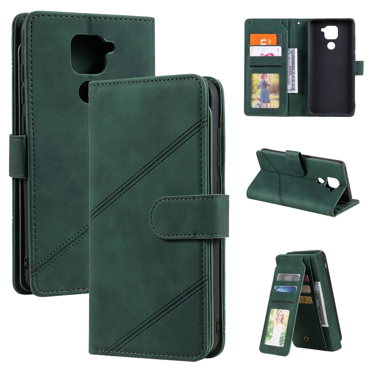 Skin Feel Business Horizontal Flip PU Leather Case with Holder & Multi-Card Slots & Wallet & Lanyard & Photo Frame, For Samsung Galaxy A32 5G, For Samsung Galaxy A42 5G, For Xiaomi Redmi Note 9