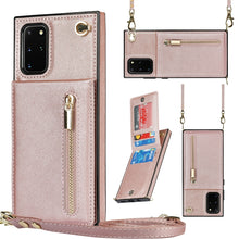 Load image into Gallery viewer, Cross-body Zipper Square TPU+PU Back Cover Case with Holder &amp; Card Slots &amp; Wallet &amp; Strap, For Samsung Galaxy S21 5G, For Samsung Galaxy S21+ 5G, For Samsung Galaxy S21 Ultra 5G, For Samsung Galaxy S20, For Samsung Galaxy S20+                          ...