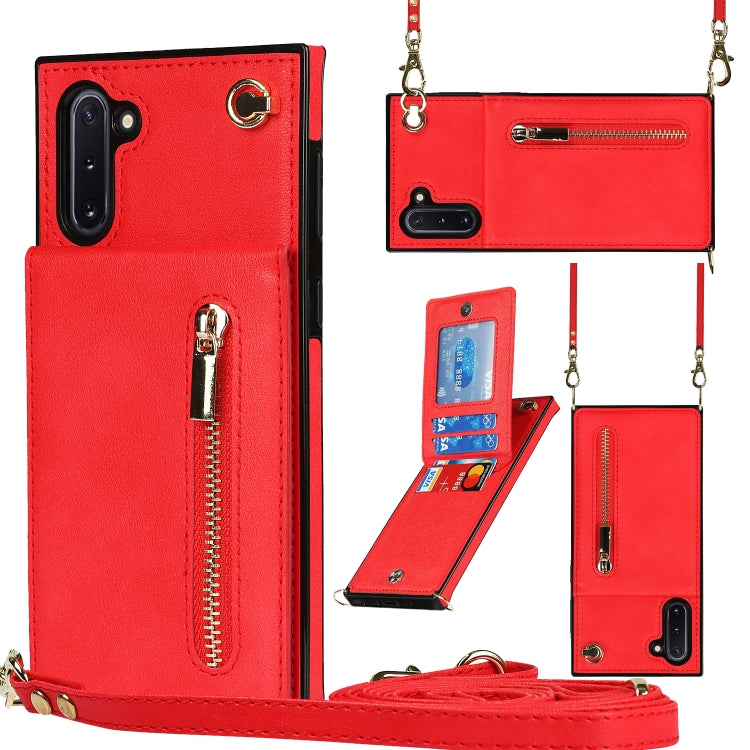 Cross-body Zipper Square TPU+PU Back Cover Case with Holder & Card Slots & Wallet & Strap, For Samsung Galaxy S21 5G, For Samsung Galaxy S21+ 5G, For Samsung Galaxy S21 Ultra 5G, For Samsung Galaxy S20, For Samsung Galaxy S20+                          ...