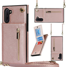 Load image into Gallery viewer, Cross-body Zipper Square TPU+PU Back Cover Case with Holder &amp; Card Slots &amp; Wallet &amp; Strap, For Samsung Galaxy S21 5G, For Samsung Galaxy S21+ 5G, For Samsung Galaxy S21 Ultra 5G, For Samsung Galaxy S20, For Samsung Galaxy S20+                          ...