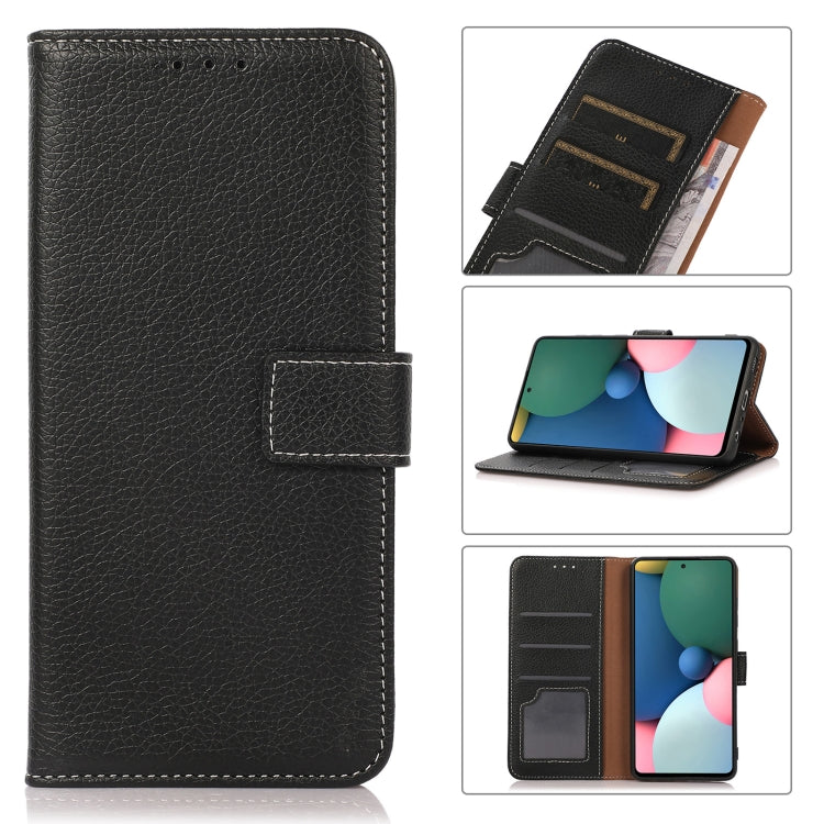 Litchi Texture PU + TPU Horizontal Flip Leather Case with Holder & Card Slots & Wallet, For Google Pixel 6, For Google Pixel 6 Pro, For Xiaomi Mi 11 Lite, For Xiaomi Redmi Note 10 / Note 10S, For Xiaomi Redmi Note 10 5G / Poco M3 Pro                   ...