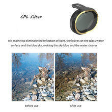 Load image into Gallery viewer, JSR for FiMi X8 mini Drone Lens Filter, CPL Filter, UV Filter, ND4 Filter, ND8 Filter, ND16 Filter, ND32 Filter, ND8PL Filter, ND16PL Filter, ND32PL Filter, ND64PL Filter, Star Effect Filter, Night Filter