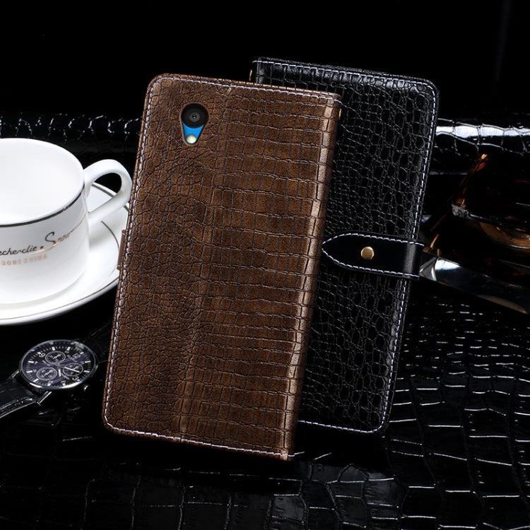idewei Crocodile Texture Horizontal Flip Leather Case with Holder & Card Slots & Wallet, For Alcatel 1 2021, For Motorola Moto G Stylus 5G, For Nokia C01 Plus, For OPPO A16, For Samsung Galaxy M32, For Xiaomi Poco F3 GT