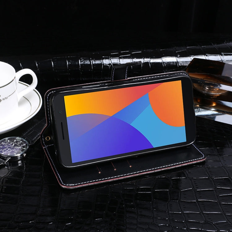 idewei Crocodile Texture Horizontal Flip Leather Case with Holder & Card Slots & Wallet, For Alcatel 1 2021, For Motorola Moto G Stylus 5G, For Nokia C01 Plus, For OPPO A16, For Samsung Galaxy M32, For Xiaomi Poco F3 GT