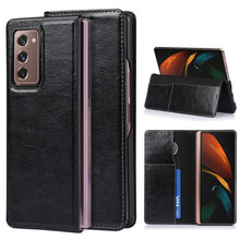 Load image into Gallery viewer, 2 In 1 Crazy Horse Texture Split Horizontal Flip Leather Case with Holder &amp; Card Slot, For Samsung Galaxy Z Fold2 5G