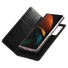 Load image into Gallery viewer, 2 In 1 Crazy Horse Texture Split Horizontal Flip Leather Case with Holder &amp; Card Slot, For Samsung Galaxy Z Fold2 5G