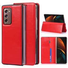 Load image into Gallery viewer, 2 In 1 Crazy Horse Texture Split Horizontal Flip Leather Case with Holder &amp; Card Slot, For Samsung Galaxy Z Fold2 5G
