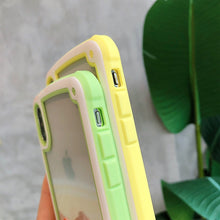 Load image into Gallery viewer, Candy-Colored TPU Transparent Shockproof Case, For iPhone XR