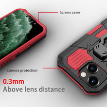 Load image into Gallery viewer, Machine Armor Warrior Shockproof PC + TPU Protective Case, For iPhone 13 mini, For iPhone 13