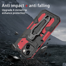 Load image into Gallery viewer, Machine Armor Warrior Shockproof PC + TPU Protective Case, For iPhone 13 mini, For iPhone 13
