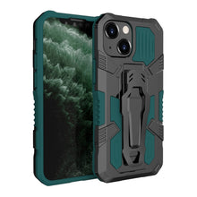 Load image into Gallery viewer, Machine Armor Warrior Shockproof PC + TPU Protective Case, For iPhone 13 mini, For iPhone 13
