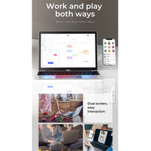 Load image into Gallery viewer, SJ05-12 Multi-function Laptop Notebook Round Magnetic Expanded Metal Bracket Holder for iPhone 13 Series, SJ05-12