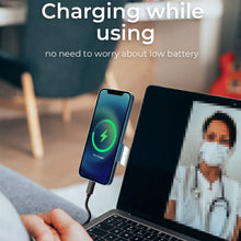 Load image into Gallery viewer, SJ05-12 Multi-function Laptop Notebook Round Magnetic Expanded Metal Bracket Holder for iPhone 13 Series, SJ05-12