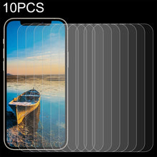 Load image into Gallery viewer, For iPhone 16e / 13 / 13 Pro 10pcs 0.26mm 9H 2.5D Tempered Glass Film, For iPhone 13 mini (10pcs), For iPhone 16e / 13 / 13 Pro  (10pcs), For iPhone 13 Pro Max (10pcs)