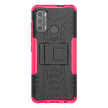Load image into Gallery viewer, Tire Texture Shockproof TPU+PC Protective Case with Holder, For Motorola Moto G60, For Sony Xperia 5 III, For Sony Xperia 10 III, For Xiaomi Redmi K40 Gaming