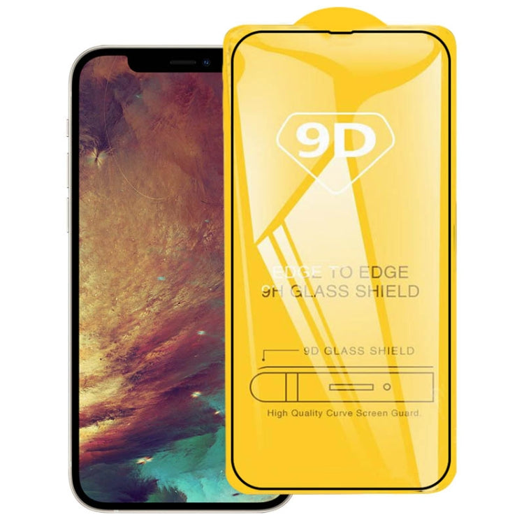 For iPhone 16e / 13 / 13 Pro 9D Full Glue Full Screen Tempered Glass Film, For iPhone 13 mini (1 PC), For iPhone 16e / 13 / 13 Pro  (1 PC), For iPhone 13 Pro Max (1 PC)