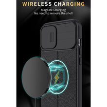Load image into Gallery viewer, Litchi Texture Sliding Camshield TPU Protective Case, For iPhone 11, For iPhone 11 Pro, For iPhone 11 Pro Max, For iPhone 12, For iPhone 12 Pro, For iPhone 12 Pro Max