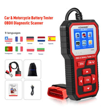Load image into Gallery viewer, KONNWEI KW681 Car 2.4 inch TFT Screen OBD Fault Diagnosis + 6V-12V Battery Tester Support 9 Languages, KW681