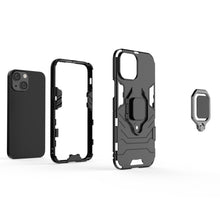 Load image into Gallery viewer, Shockproof PC + TPU Protective Case with Magnetic Ring Holder, For iPhone 13 mini, For iPhone 13, For iPhone 13 Pro, For iPhone 13 Pro Max