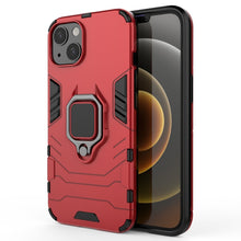 Load image into Gallery viewer, Shockproof PC + TPU Protective Case with Magnetic Ring Holder, For iPhone 13 mini, For iPhone 13, For iPhone 13 Pro, For iPhone 13 Pro Max