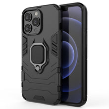 Load image into Gallery viewer, Shockproof PC + TPU Protective Case with Magnetic Ring Holder, For iPhone 13 mini, For iPhone 13, For iPhone 13 Pro, For iPhone 13 Pro Max