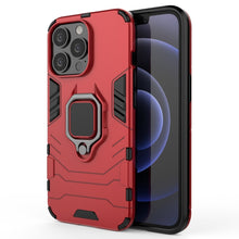 Load image into Gallery viewer, Shockproof PC + TPU Protective Case with Magnetic Ring Holder, For iPhone 13 mini, For iPhone 13, For iPhone 13 Pro, For iPhone 13 Pro Max