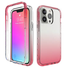 Load image into Gallery viewer, Shockproof High Transparency Two-color Gradual Change PC+TPU Candy Colors Protective Case, For iPhone 13 Pro