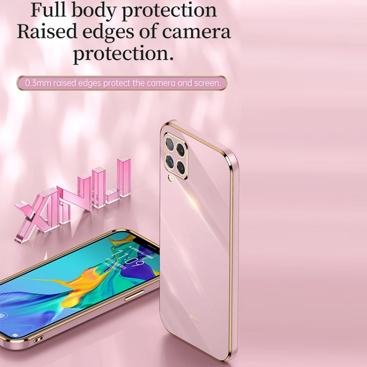 XINLI Straight Edge 6D Electroplate TPU Phone Case, For Samsung Galaxy A22 4G, For Samsung Galaxy A52 5G, For Samsung Galaxy A72 5G, For Samsung Galaxy A82 5G