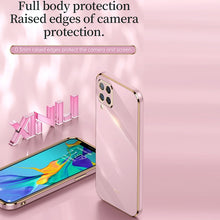 Load image into Gallery viewer, XINLI Straight Edge 6D Electroplate TPU Phone Case, For Samsung Galaxy A22 4G, For Samsung Galaxy A52 5G, For Samsung Galaxy A72 5G, For Samsung Galaxy A82 5G