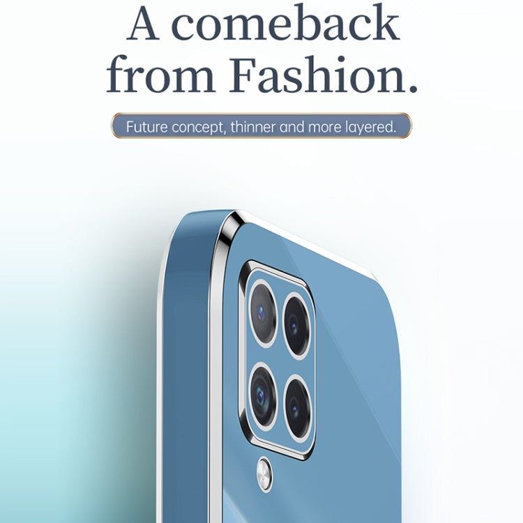 XINLI Straight Edge 6D Electroplate TPU Phone Case, For Samsung Galaxy A22 4G, For Samsung Galaxy A52 5G, For Samsung Galaxy A72 5G, For Samsung Galaxy A82 5G