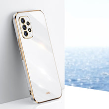 Load image into Gallery viewer, XINLI Straight Edge 6D Electroplate TPU Phone Case, For Samsung Galaxy A22 4G, For Samsung Galaxy A52 5G, For Samsung Galaxy A72 5G, For Samsung Galaxy A82 5G