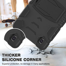 Load image into Gallery viewer, 3-Layer Protection Screen Frame + PC + Silicone Shockproof Combination Case with Holder, For Samsung Galaxy Tab A7 T500, For Samsung Galaxy Tab A8.4 2020 T307, For Samsung Galaxy Tab A8.0 2019 T290