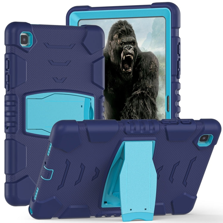 3-Layer Protection Screen Frame + PC + Silicone Shockproof Combination Case with Holder, For Samsung Galaxy Tab A7 T500, For Samsung Galaxy Tab A8.4 2020 T307, For Samsung Galaxy Tab A8.0 2019 T290