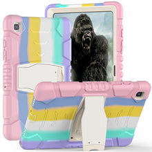 Load image into Gallery viewer, 3-Layer Protection Screen Frame + PC + Silicone Shockproof Combination Case with Holder, For Samsung Galaxy Tab A7 T500, For Samsung Galaxy Tab A8.4 2020 T307, For Samsung Galaxy Tab A8.0 2019 T290