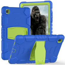 Load image into Gallery viewer, 3-Layer Protection Screen Frame + PC + Silicone Shockproof Combination Case with Holder, For Samsung Galaxy Tab A7 T500, For Samsung Galaxy Tab A8.4 2020 T307, For Samsung Galaxy Tab A8.0 2019 T290