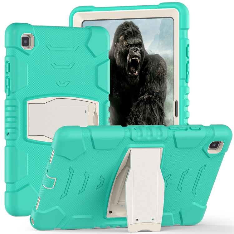 3-Layer Protection Screen Frame + PC + Silicone Shockproof Combination Case with Holder, For Samsung Galaxy Tab A7 T500, For Samsung Galaxy Tab A8.4 2020 T307, For Samsung Galaxy Tab A8.0 2019 T290