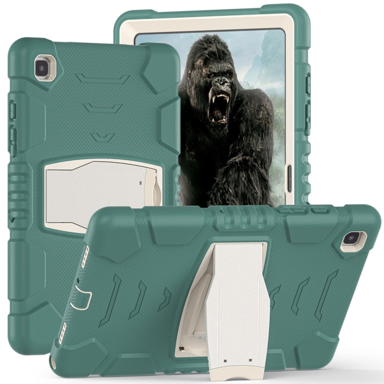 3-Layer Protection Screen Frame + PC + Silicone Shockproof Combination Case with Holder, For Samsung Galaxy Tab A7 T500, For Samsung Galaxy Tab A8.4 2020 T307, For Samsung Galaxy Tab A8.0 2019 T290